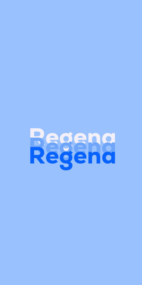 Free photo of Name DP: Regena