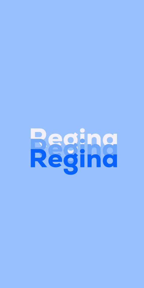 Free photo of Name DP: Regina