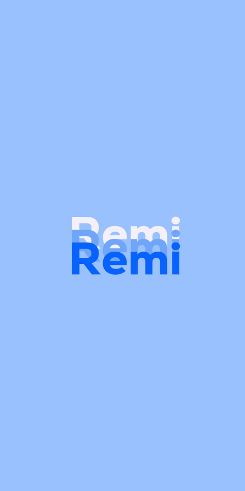 Free photo of Name DP: Remi