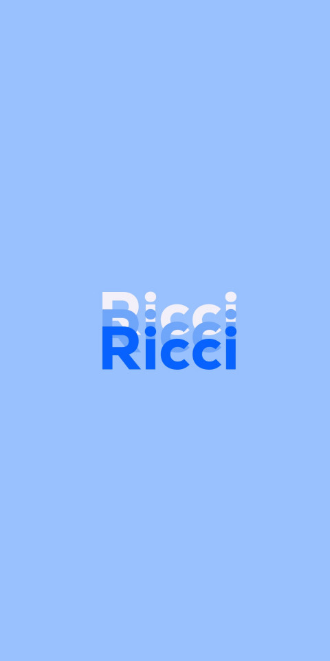 Free photo of Name DP: Ricci
