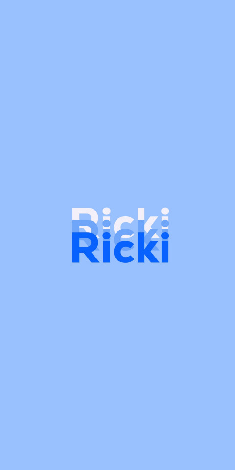 Free photo of Name DP: Ricki