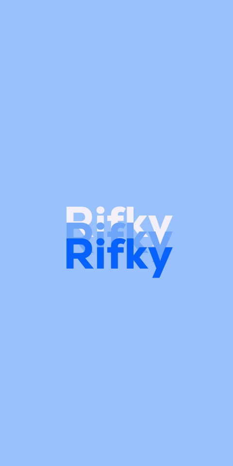 Free photo of Name DP: Rifky