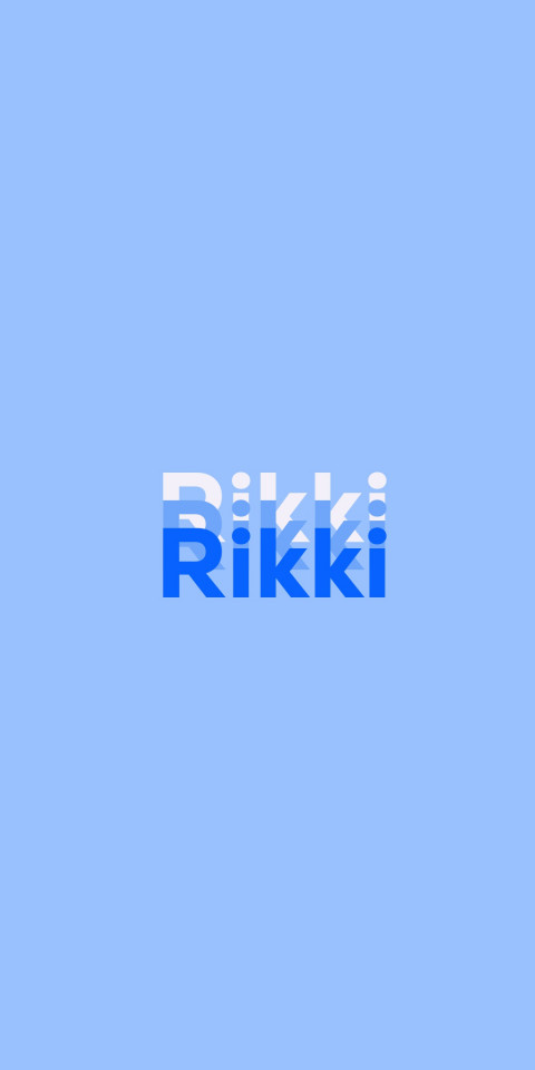 Free photo of Name DP: Rikki