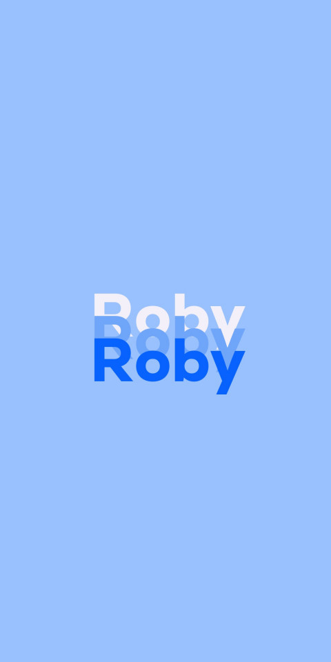 Free photo of Name DP: Roby
