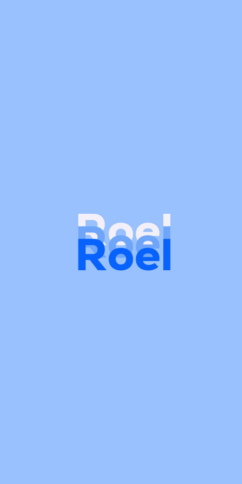 Free photo of Name DP: Roel