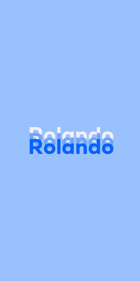 Free photo of Name DP: Rolando