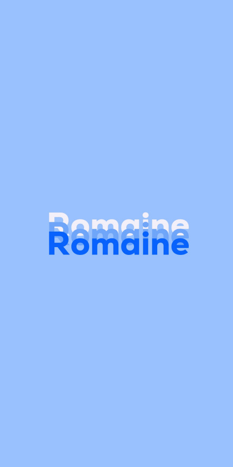 Free photo of Name DP: Romaine