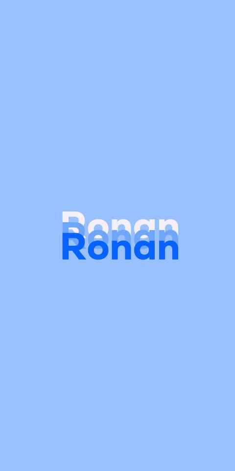 Free photo of Name DP: Ronan