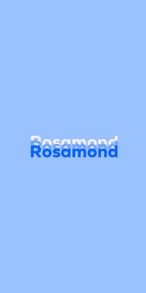 Free photo of Name DP: Rosamond