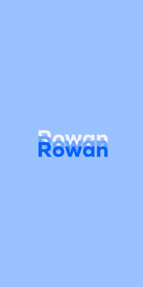 Free photo of Name DP: Rowan