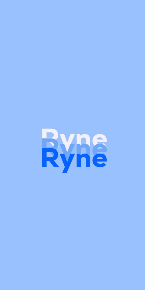Free photo of Name DP: Ryne