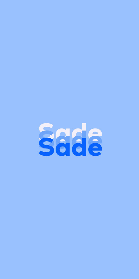 Free photo of Name DP: Sade