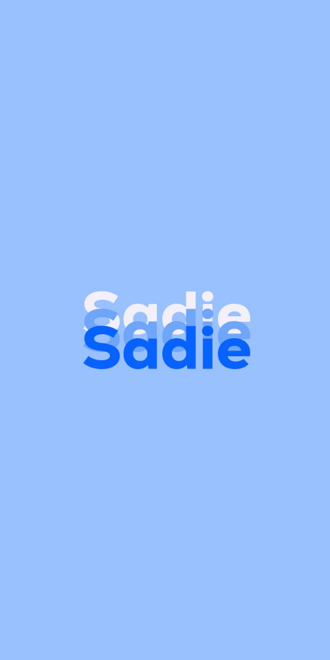 Free photo of Name DP: Sadie