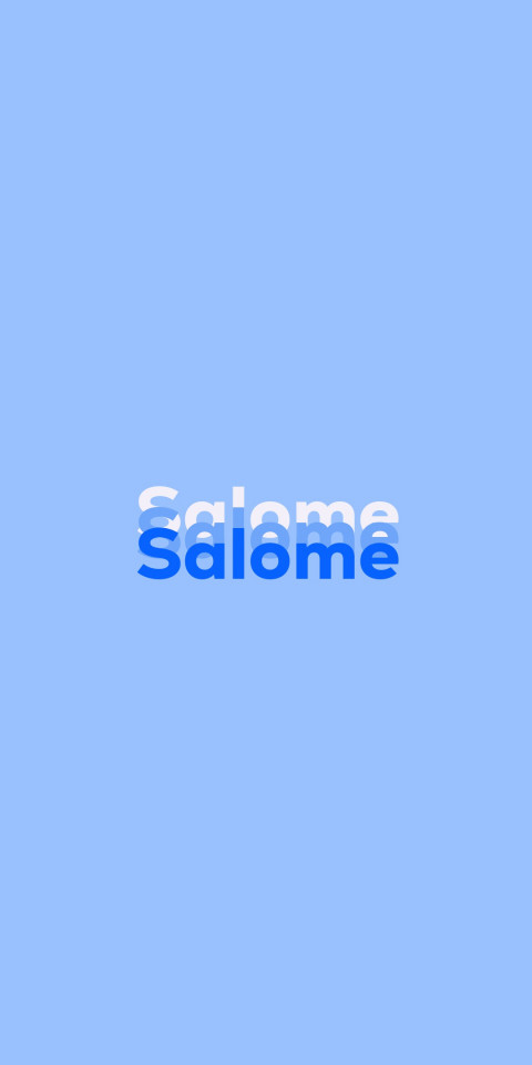 Free photo of Name DP: Salome