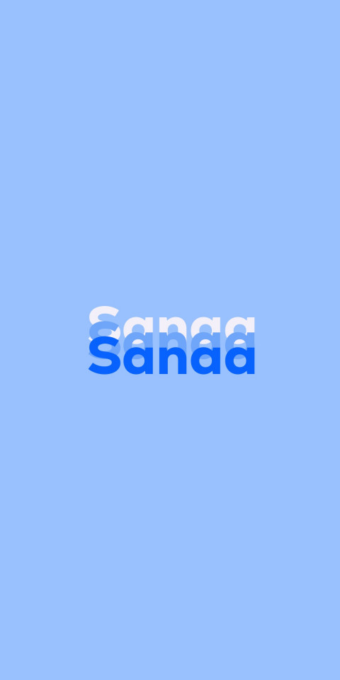 Free photo of Name DP: Sanaa