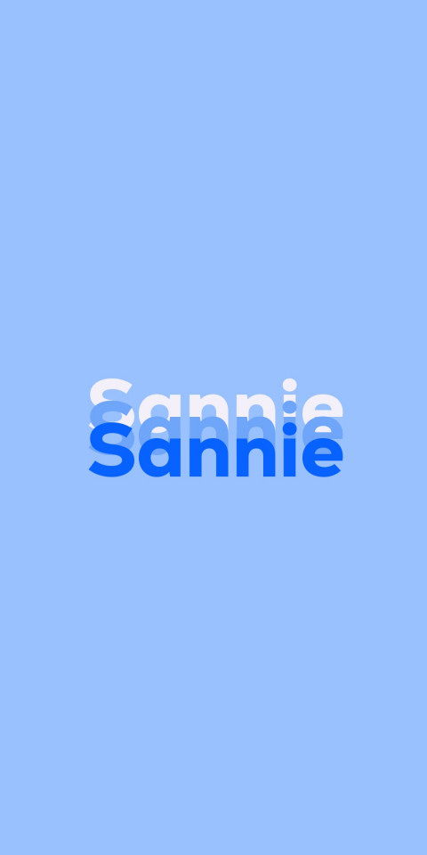 Free photo of Name DP: Sannie