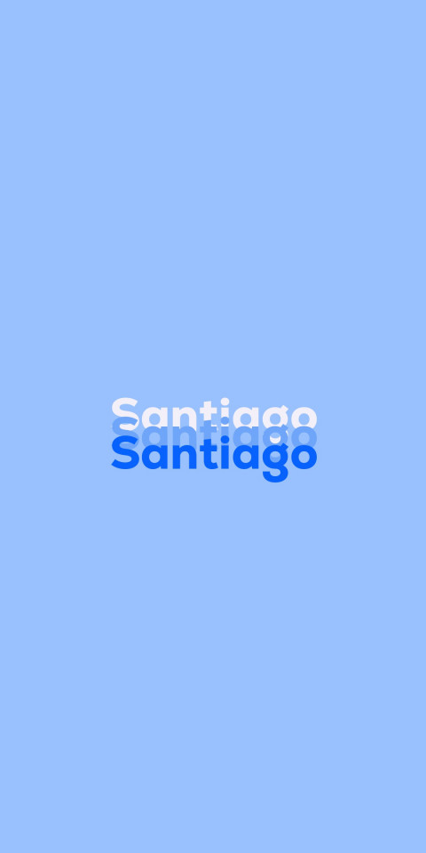 Free photo of Name DP: Santiago