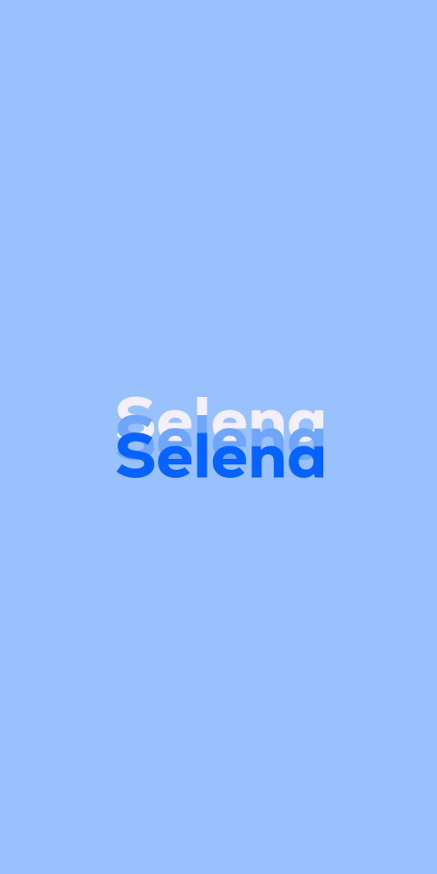 Free photo of Name DP: Selena