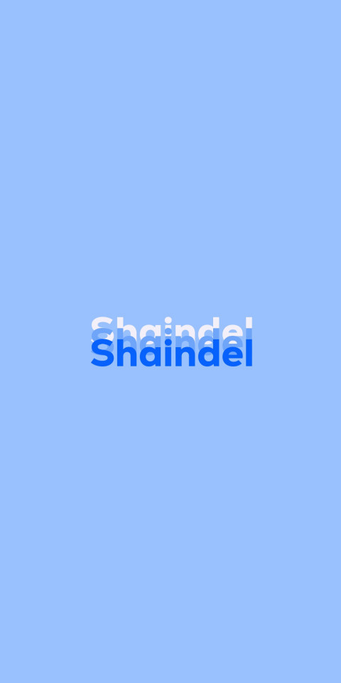 Free photo of Name DP: Shaindel