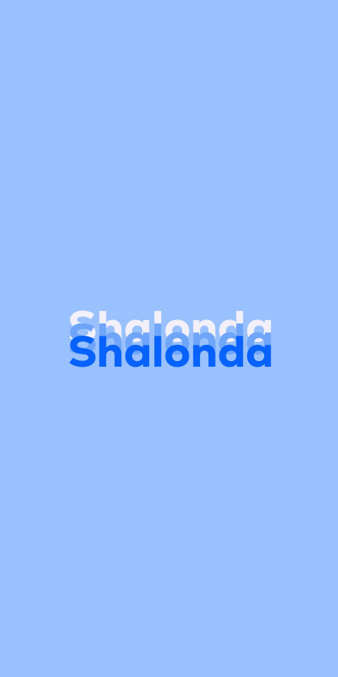 Free photo of Name DP: Shalonda