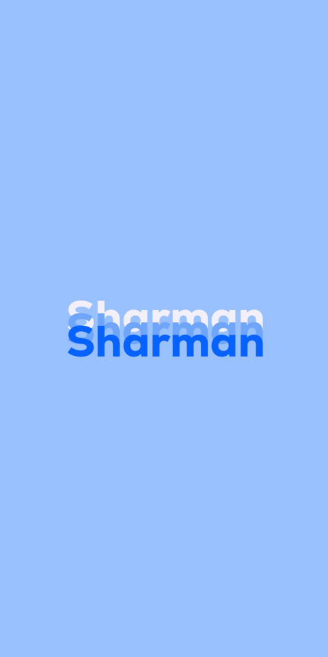 Free photo of Name DP: Sharman