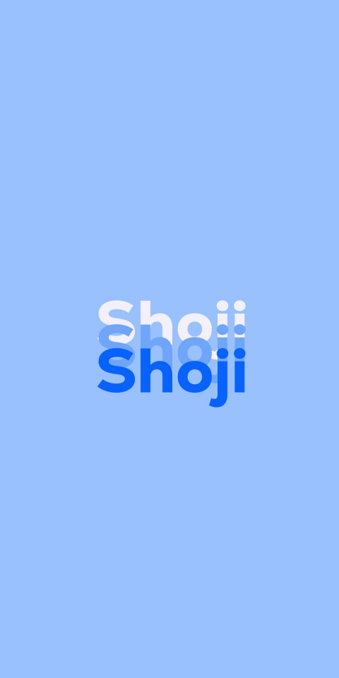 Free photo of Name DP: Shoji