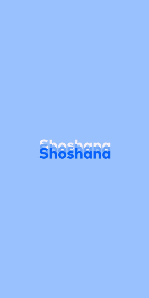 Free photo of Name DP: Shoshana