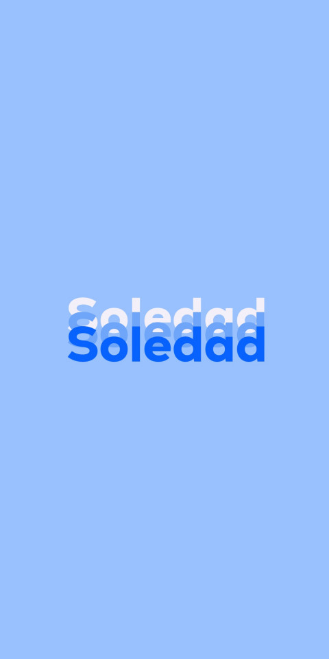 Free photo of Name DP: Soledad