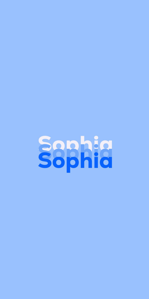 Free photo of Name DP: Sophia