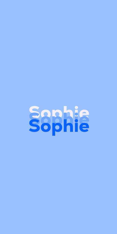 Free photo of Name DP: Sophie