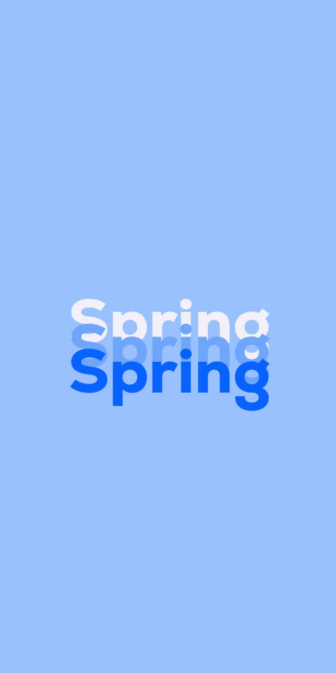 Free photo of Name DP: Spring