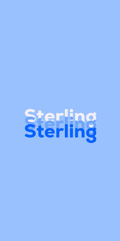 Free photo of Name DP: Sterling