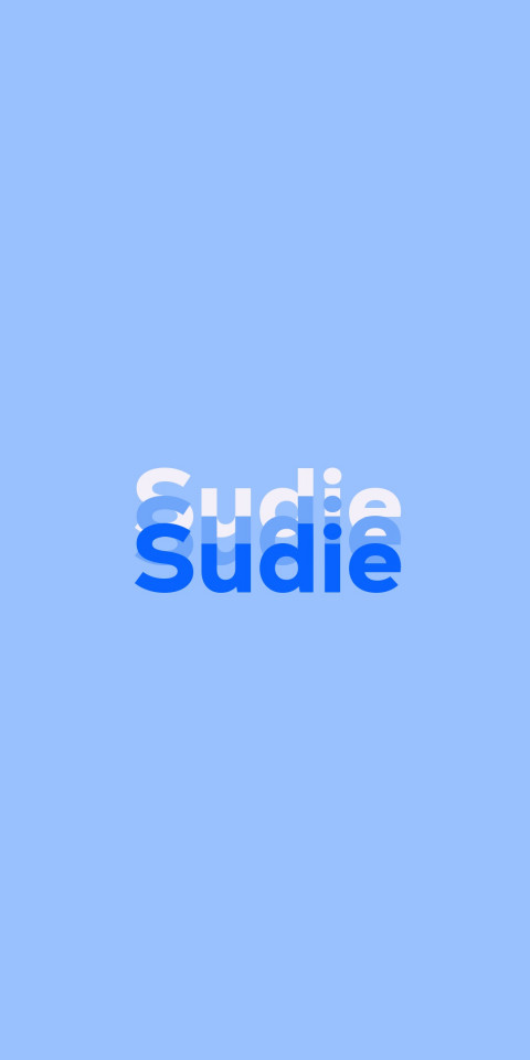 Free photo of Name DP: Sudie