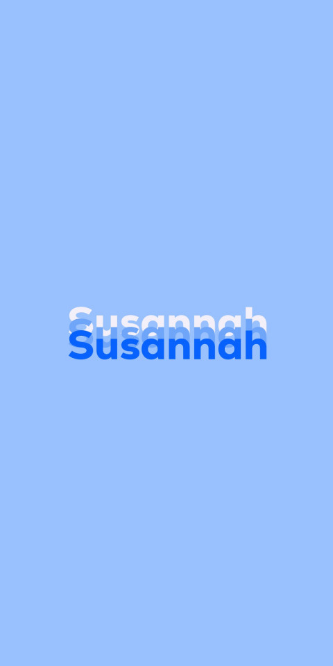 Free photo of Name DP: Susannah