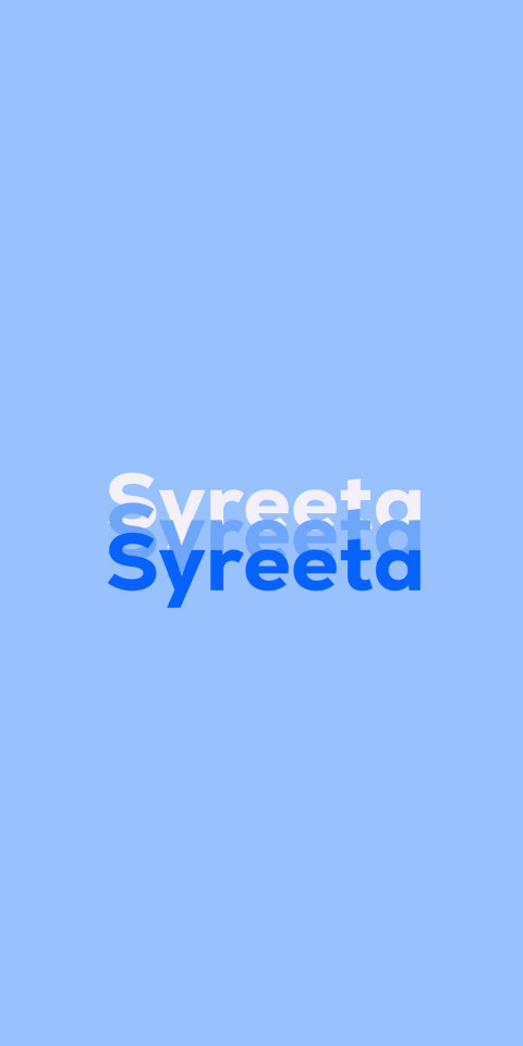 Free photo of Name DP: Syreeta