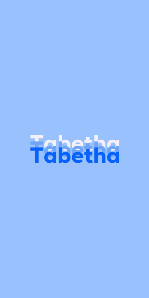 Free photo of Name DP: Tabetha