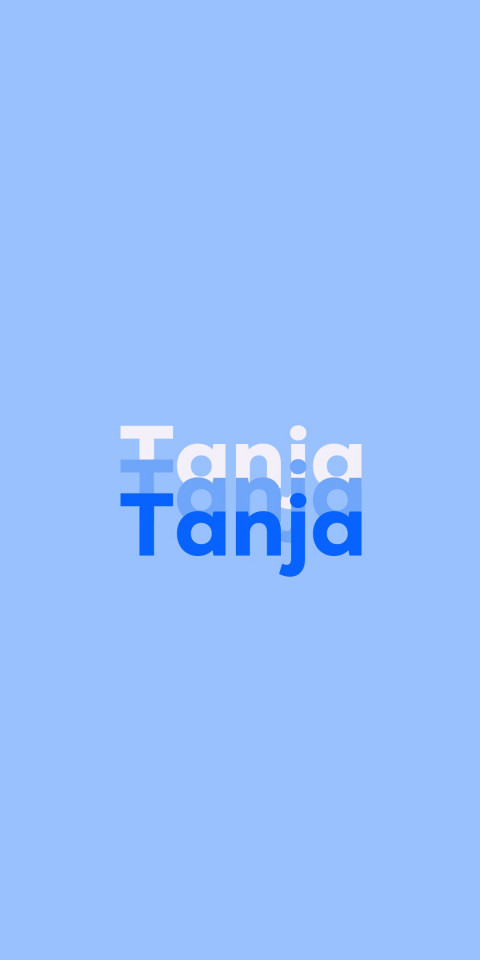 Free photo of Name DP: Tanja