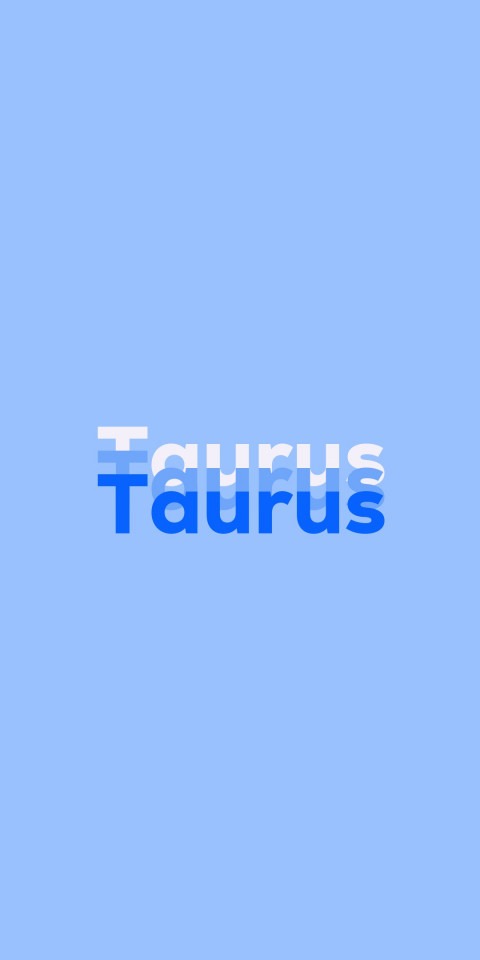 Free photo of Name DP: Taurus