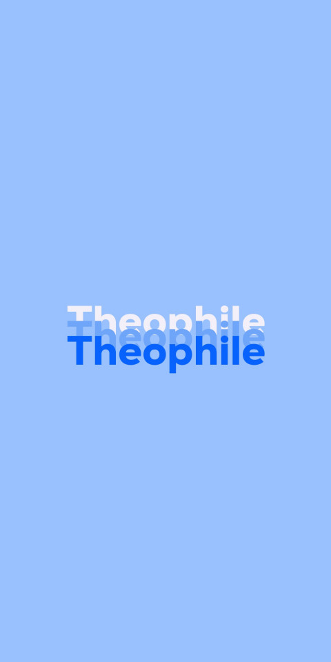 Free photo of Name DP: Theophile