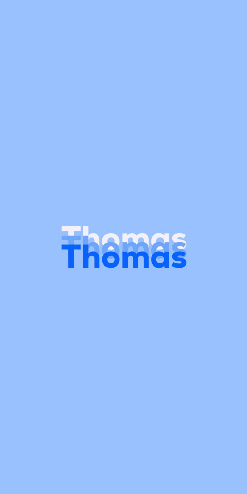 Free photo of Name DP: Thomas