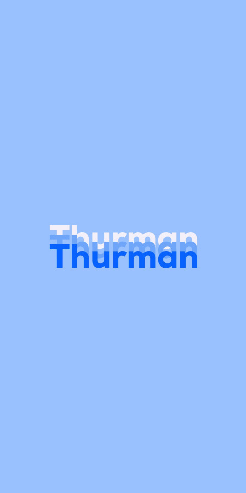 Free photo of Name DP: Thurman