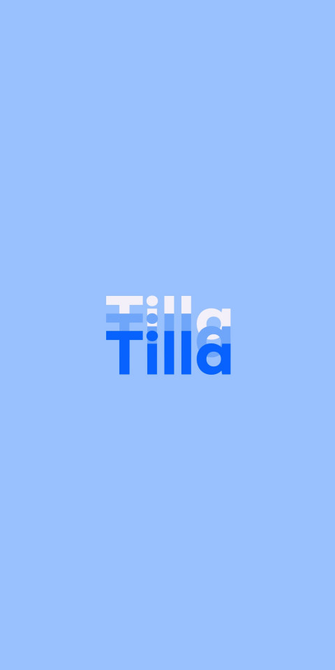 Free photo of Name DP: Tilla