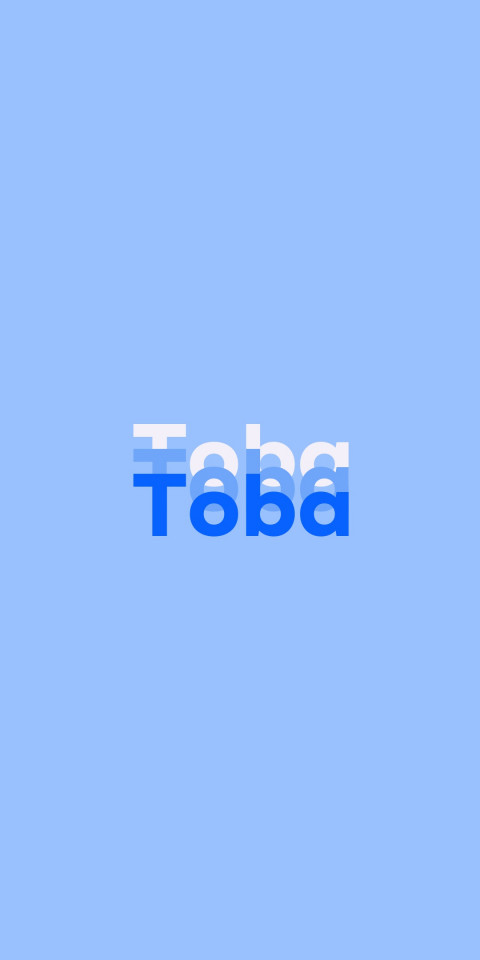 Free photo of Name DP: Toba