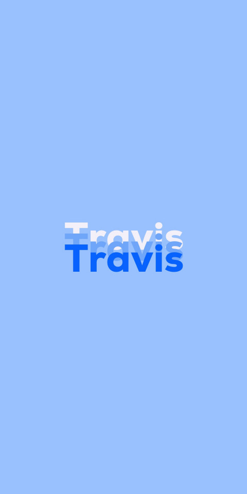 Free photo of Name DP: Travis