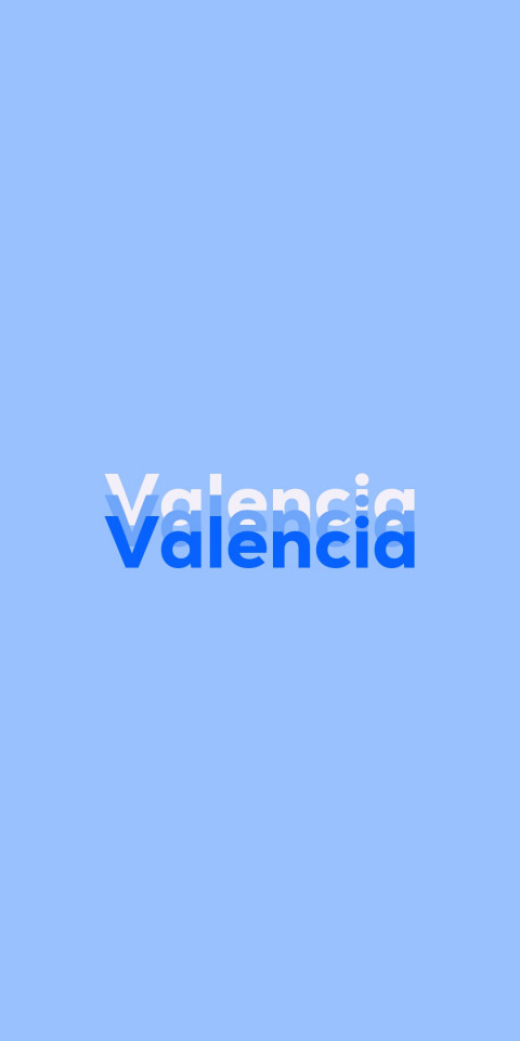 Free photo of Name DP: Valencia