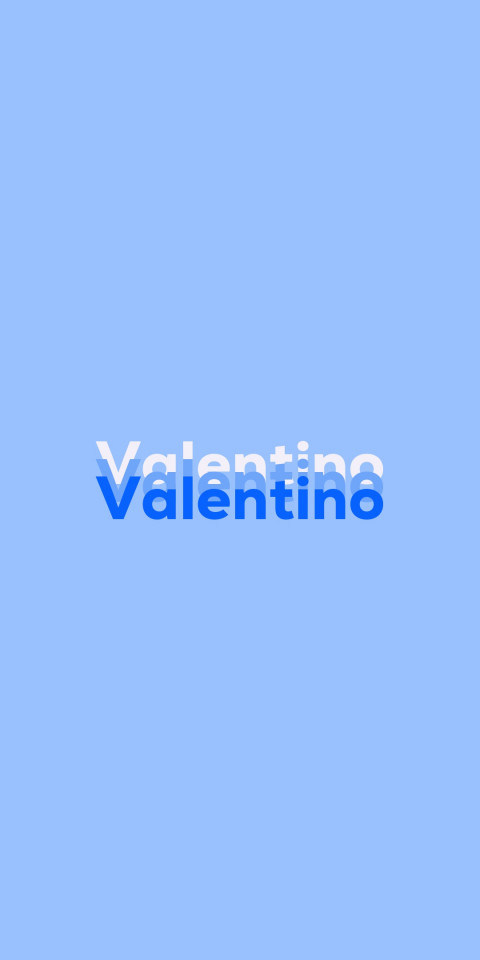 Free photo of Name DP: Valentino