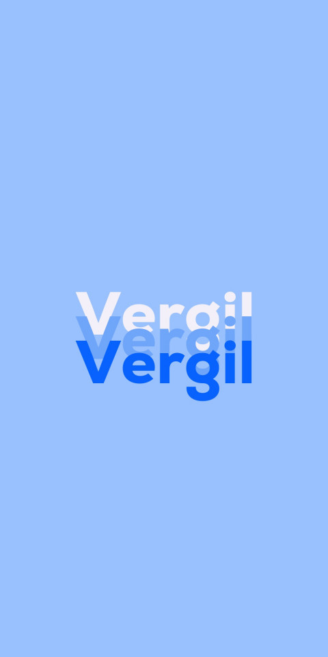 Free photo of Name DP: Vergil
