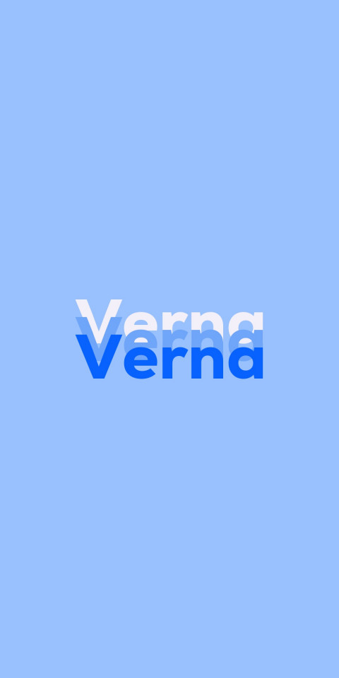 Free photo of Name DP: Verna