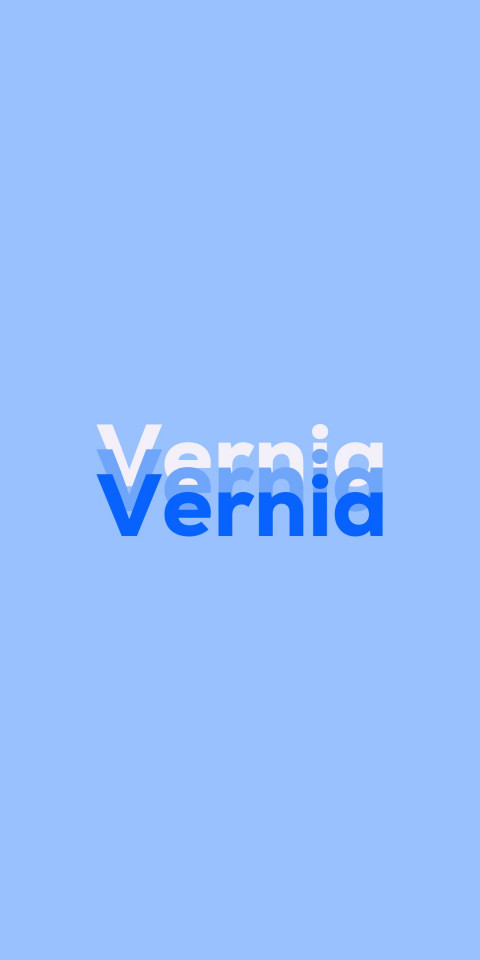 Free photo of Name DP: Vernia