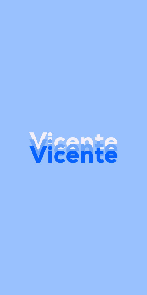 Free photo of Name DP: Vicente